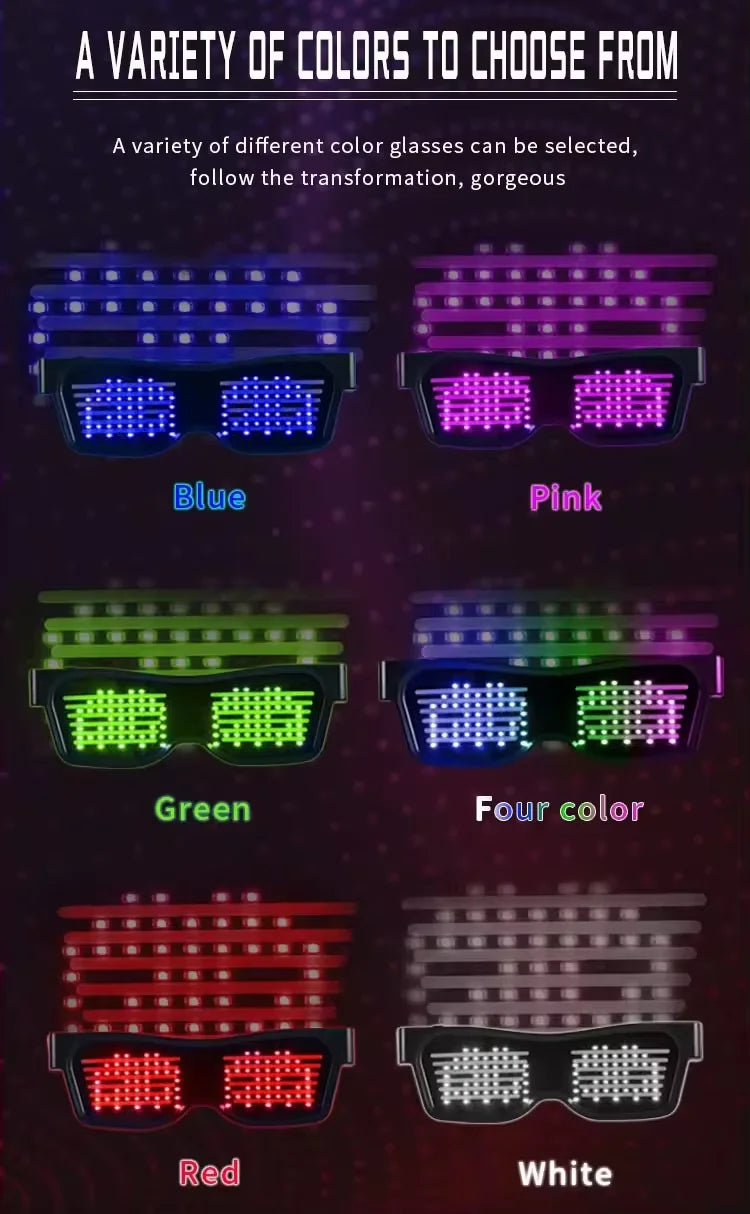óculos de Festa LED