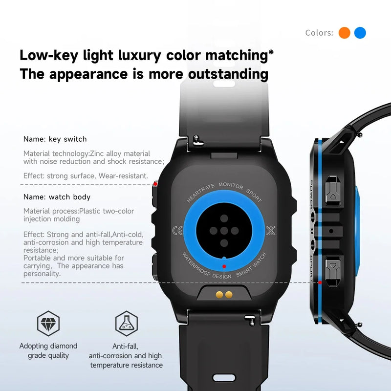 Smartwatch OUKITEL - Tela OLED 1.9 BT20 Sport BT5.2